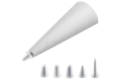 Coffret poche à douille plastique 28cm + 5 douilles avec adaptateur