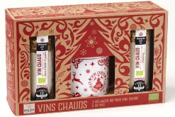 Coffret Quai Sud spécial vin chaud - 2 mélanges BIO + 1 mug