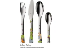 Coffret repas enfant WMF Le Petit Prince acier inox 18/10 et porcelaine