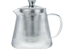 Coffret théière Cristel Darjeeling + 2 tasses en verre borosilicate