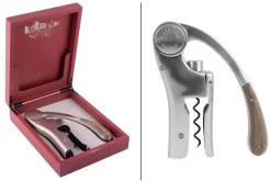 Coffret tire bouchon L'Atelier du vin Oeno Motion Trésor unique et haut de gamme bois massif
