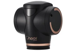 Coffret tire-bouchon électrique et accessoires pour le vin Cheer Moda Matrix - Noir & Bronze