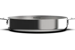 Coffret trio poêles et casserole Cookut La Merveilleuse en inox finition miroir