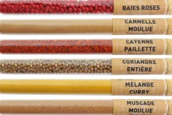 Coffret 6 tubes d'épices Le Monde en Tube Recevoir dimanches et jours de fêtes