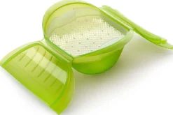 Coffret vapeur Lékué Maxi vert avec filtre