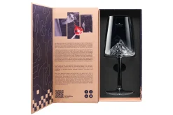 Coffret verre à vin Alaskan Maker Topographic Mont Cervin