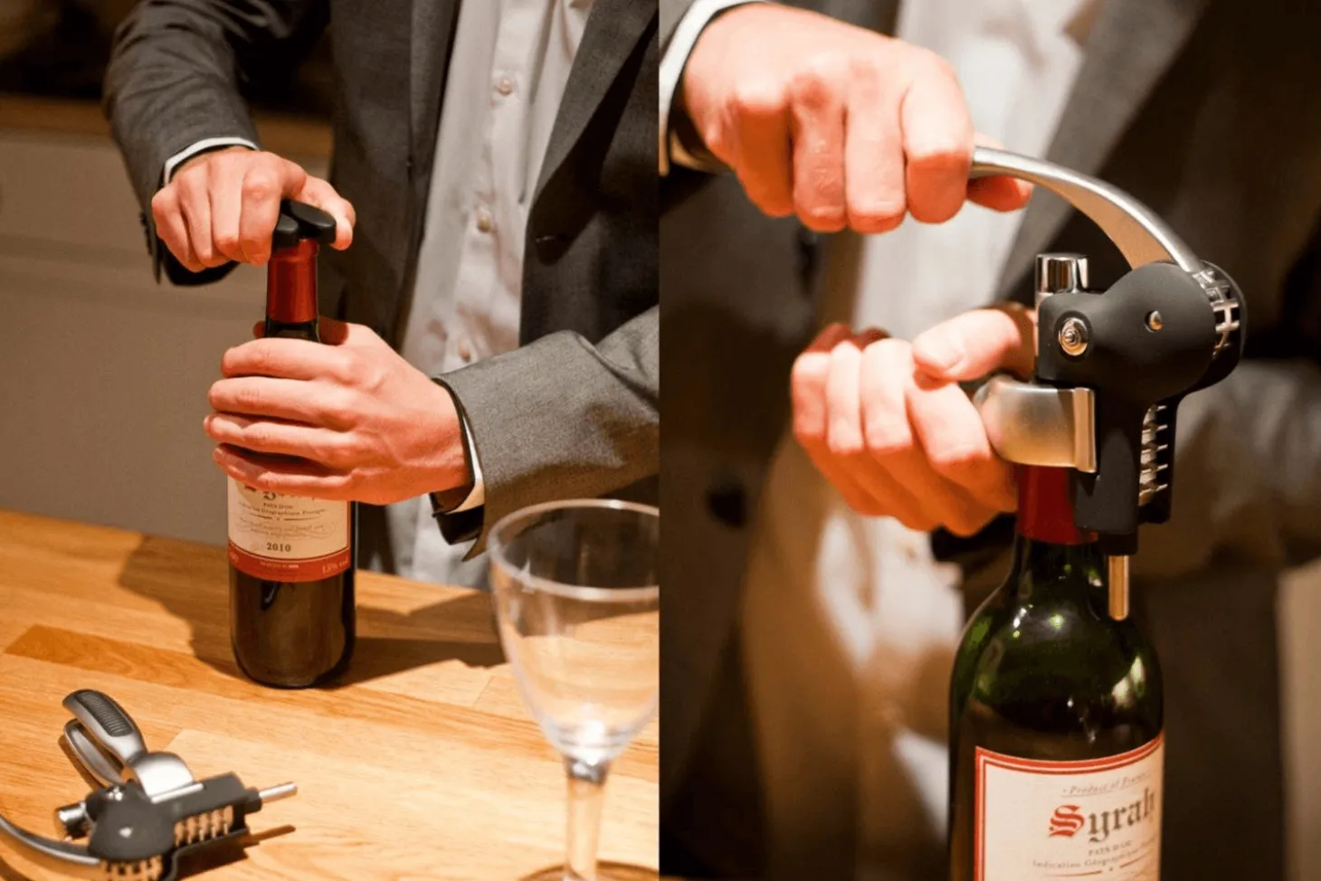 Coffret à vin BarCraft en acier inoxydable 5 pièces
