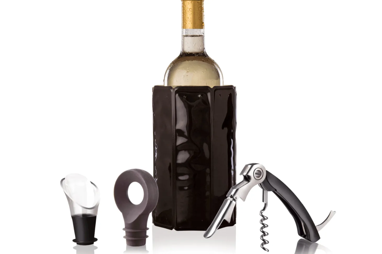 Coffret vin Vacu Vin classique 4 pièces