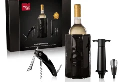 Coffret vin Vacu Vin Premium à 4 pièces