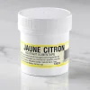 Colorant poudre concentré hydrosoluble jaune citron 20g