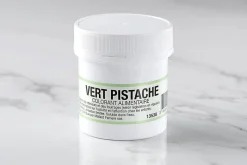 Colorant poudre concentré hydrosoluble vert pistache 20g