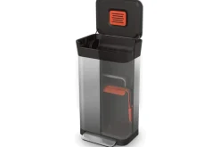 Compacteur à déchets Joseph Joseph Titan 30L en acier inoxydable