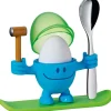 Coquetier enfant WMF McEgg bleu avec cuillère