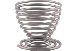 Coquetier spirale Point-Virgule Wire argent