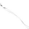 Cordon sifflet Elless nylon blanc 39cm