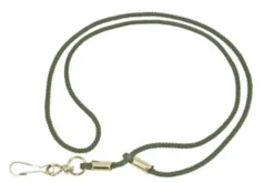 Cordon sifflet Elless nylon vert 39cm
