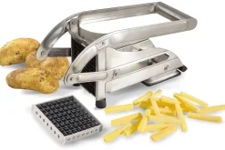 Coupe-frites 2 grilles La Bonne Graine en acier inox