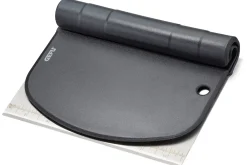 Coupe-pâte Gefu Dutto 2-en-1 en acier inox et polymère noir