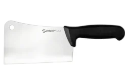 Couperet de boucher professionnel Ambrogio Sanelli Supra noir
