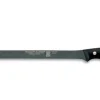 Couteau a jambon lame alvéolée anti-adhérente 30cm manche noir M&G