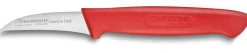 Couteau bec d'oiseau Bargoin Creative Chef 6cm manche surmoulé rouge