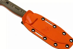 Couteau Benchmade Saddle Mountain Skinner 15002-1 lame noire 10,7cm manche G10/Richtlite + étui boltaron