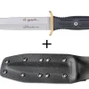 Couteau Böker Applegate Fairbairn Combat II 120543AF lame en acier 15cm manche synthétique noir + étui en kydex