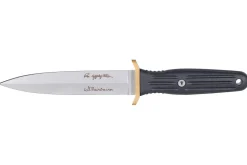 Couteau Böker Applegate Fairbairn Combat II 120543AF lame en acier 15cm manche synthétique noir + étui en kydex