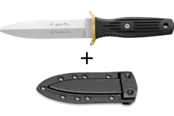 Couteau Böker Applegate Fairbairn Boot 120546 lame 12,3cm manche synthétique noir + étui en kydex