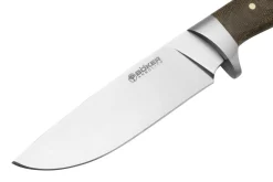 Couteau Böker Arbolito Hunter 02BA351M lame en acier 12cm manche en micarta vert + étui en cuir noir