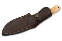 Couteau Böker Arbolito Vultur 02BA415 lame en acier 9,8cm manche en bois d'olivier + étui en cuir