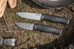 Couteau Böker Bronco Mini 121505 lame en acier 8,9cm manche en TPE noir + étui en kydex