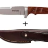 Couteau Böker Vollintegral 2.0 121585 lame en acier 11,8cm manche en bois + étui en cuir