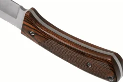 Couteau Black Fox BF.741 lame 11,4cm manche en bois de pakka avec étui