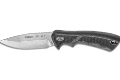 Couteau Buck 684 Bucklite Max II Large 0685BKS lame 10,2cm manche caoutchouc noir + étui polyester