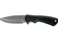 Couteau Buck 684 Bucklite Max II Small 0684BKS lame 8,3cm manche caoutchouc noir + étui polyester