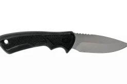Couteau Buck 684 Bucklite Max II Small 0684BKS lame 8,3cm manche caoutchouc noir + étui polyester