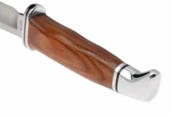 Couteau Buck 0102CCS1 Woodsman Heritage Series lame 10cm manche en cocobolo + étui en cuir