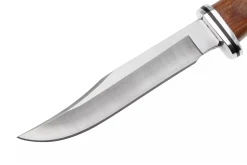 Couteau Buck 0102CCS1 Woodsman Heritage Series lame 10cm manche en cocobolo + étui en cuir