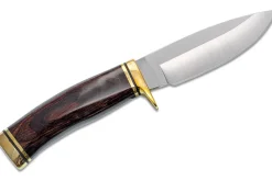 Couteau Buck 192 Vanguard 0192BRS lame 10,8cm manche bois de noyer + étui cuir