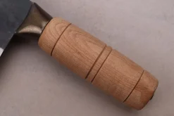 Couteau bunka CCK Kurouchi 20cm en acier au carbone et manche en bois