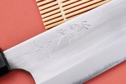 Couteau bunka 16,5cm japonais artisanal Naoki Mazaki WS2 poli