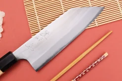 Couteau bunka 16,5cm japonais artisanal Naoki Mazaki WS2 poli