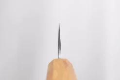 Couteau bunka 16,5cm japonais artisanal Sakai Kikumori TS10 en chêne