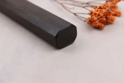 Couteau bunka 16,5cm japonais artisanal Sakai Kikumori TS10 en chêne noir