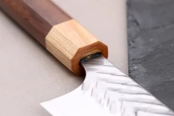 Couteau bunka 16,5cm japonais artisanal Yoshimi Kato SPG Strix V-Tsuchime