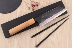 Couteau bunka 16,5cm japonais artisanal Kouki Hashimoto BS2