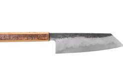 Couteau bunka 18cm japonais artisanal Hado Sumi B1D manche en cerisier