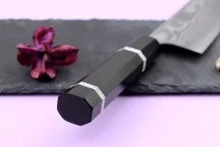 Couteau bunka 16,5cm japonais artisanal Yuzo Kanko Damas SG2