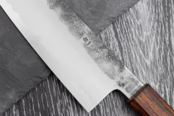 Couteau bunka 18cm japonais artisanal Hado Kirisame Shirogami